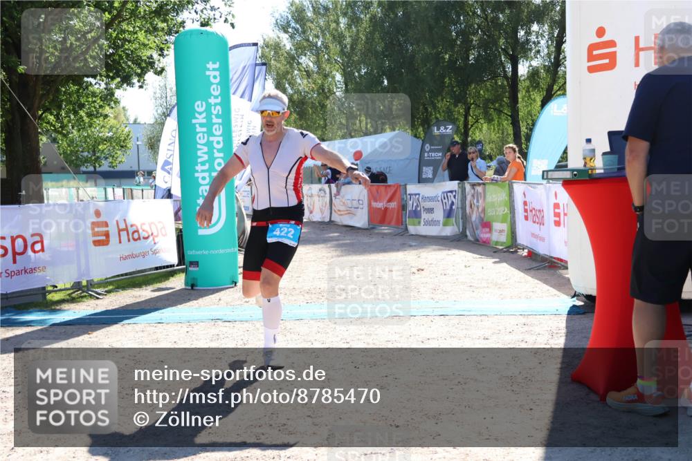 07.09.2025 - 19. Norderstedt Triathlon Zöllner http://msf.ph/oto/8785470 07.09.2025 15:30:37 Ziel 422 meine-sportfotos.de