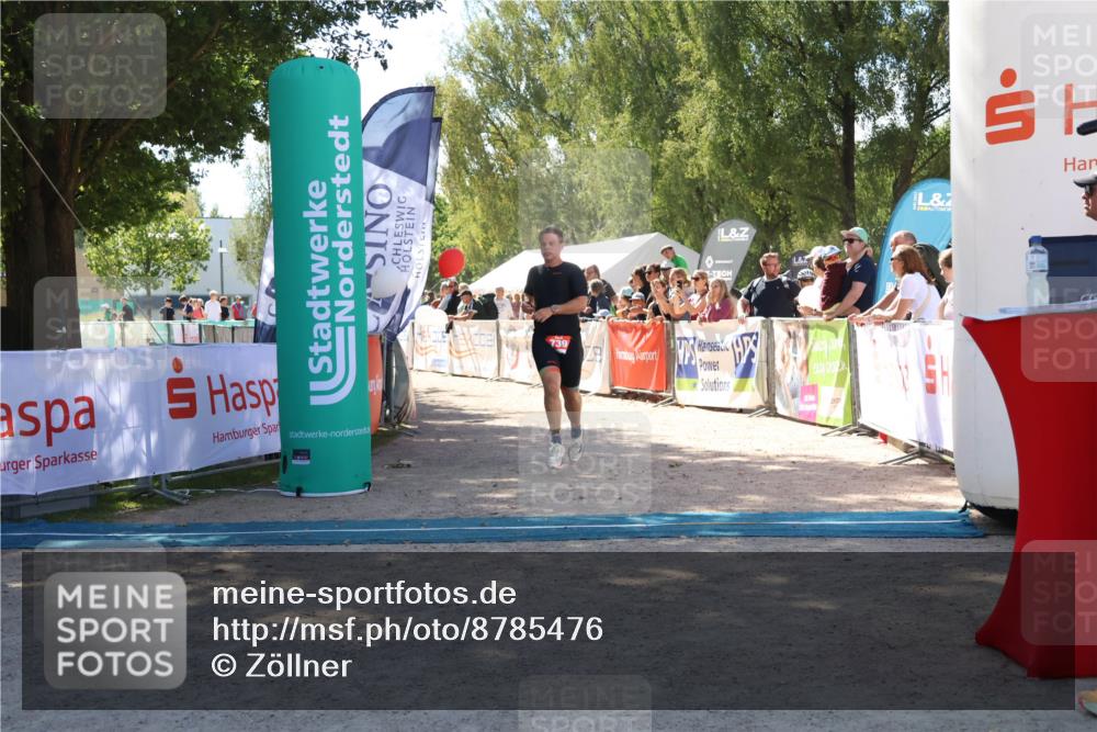07.09.2025 - 19. Norderstedt Triathlon Zöllner http://msf.ph/oto/8785476 07.09.2025 13:16:36 Ziel 739 meine-sportfotos.de