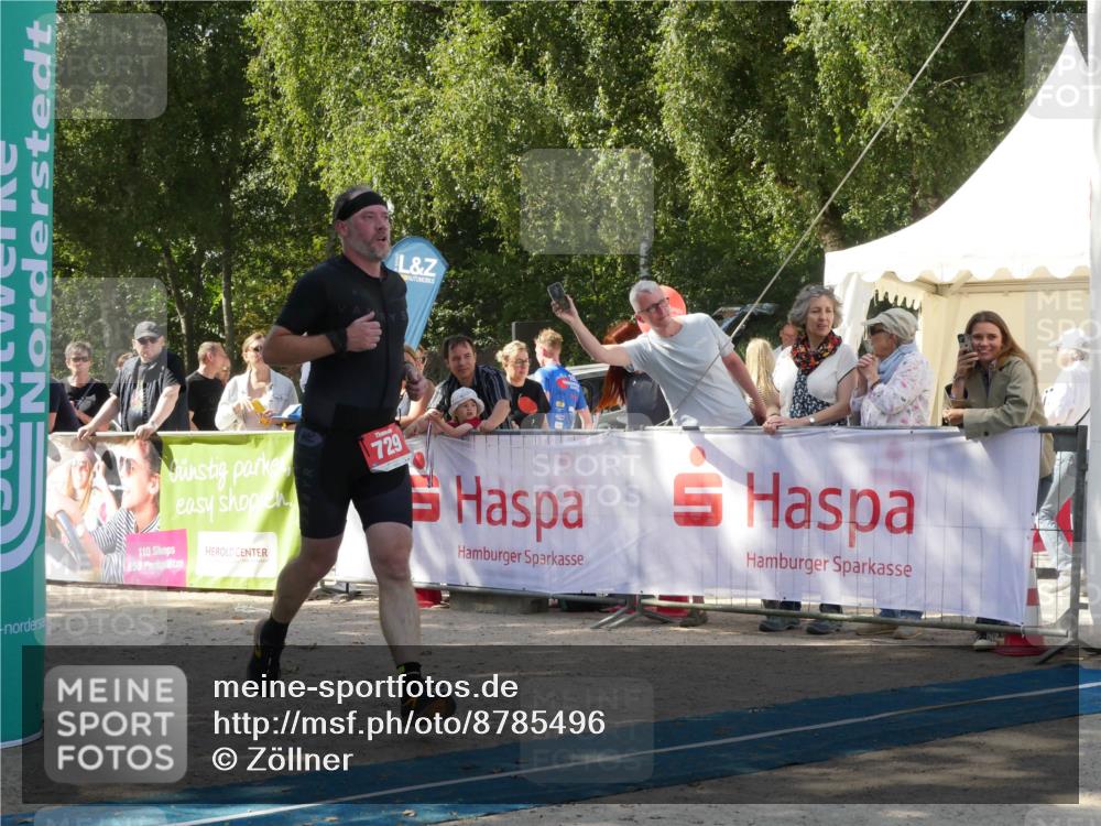 07.09.2025 - 19. Norderstedt Triathlon Zöllner http://msf.ph/oto/8785496 07.09.2025 12:45:46 Ziel 729 meine-sportfotos.de