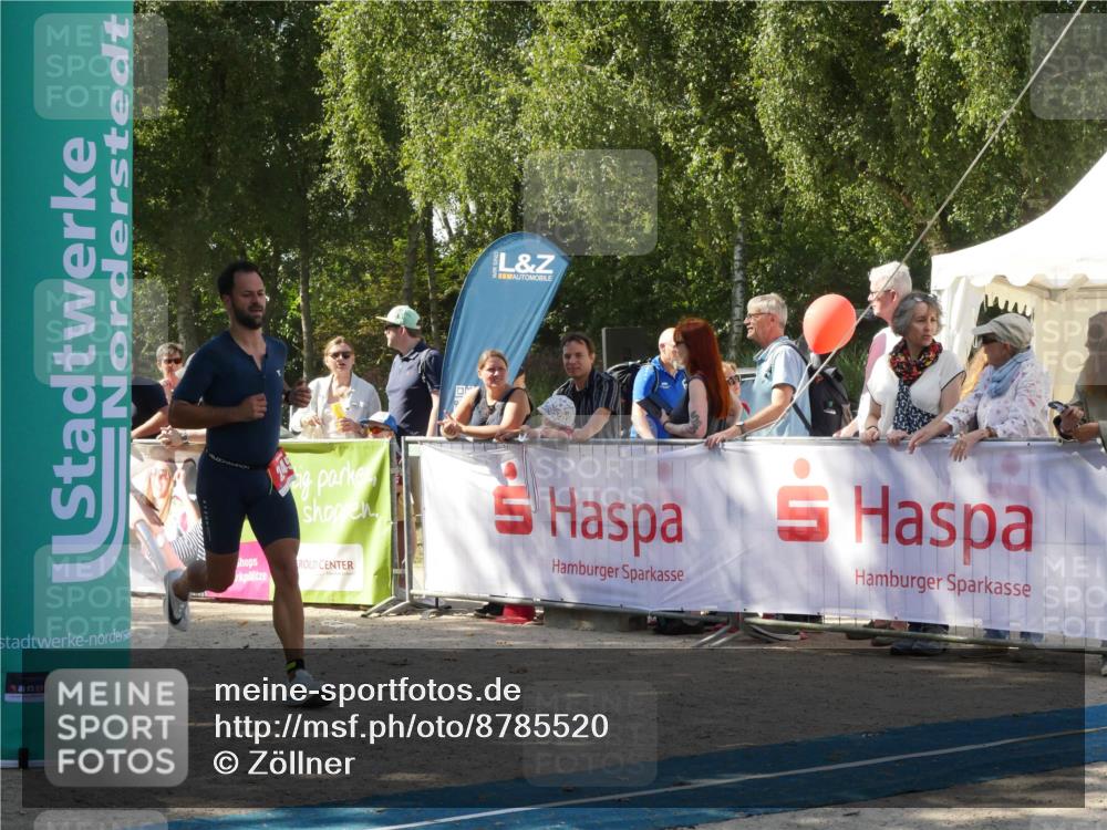 07.09.2025 - 19. Norderstedt Triathlon Zöllner http://msf.ph/oto/8785520 07.09.2025 12:46:15 Ziel 245 meine-sportfotos.de