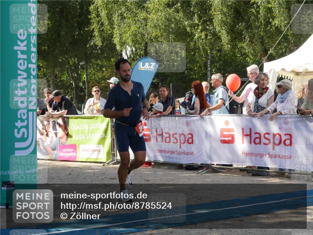 07.09.2025 - 19. Norderstedt Triathlon Zöllner http://msf.ph/oto/8785524 07.09.2025 12:46:15 Ziel 245 meine-sportfotos.de