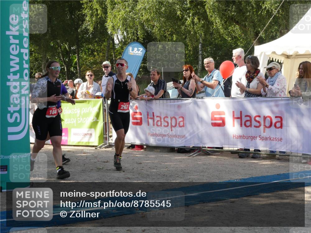 07.09.2025 - 19. Norderstedt Triathlon Zöllner http://msf.ph/oto/8785545 07.09.2025 12:46:22 Ziel 184, 226, 245, 267, 1246 meine-sportfotos.de