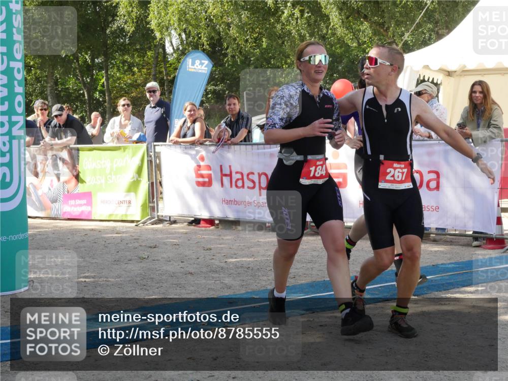 07.09.2025 - 19. Norderstedt Triathlon Zöllner http://msf.ph/oto/8785555 07.09.2025 12:46:24 Ziel 184, 226, 267, 1246 meine-sportfotos.de