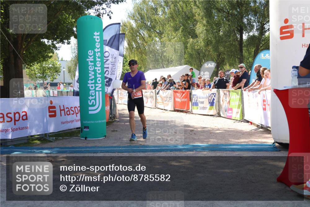 07.09.2025 - 19. Norderstedt Triathlon Zöllner http://msf.ph/oto/8785582 07.09.2025 13:17:18 Ziel 1283 meine-sportfotos.de