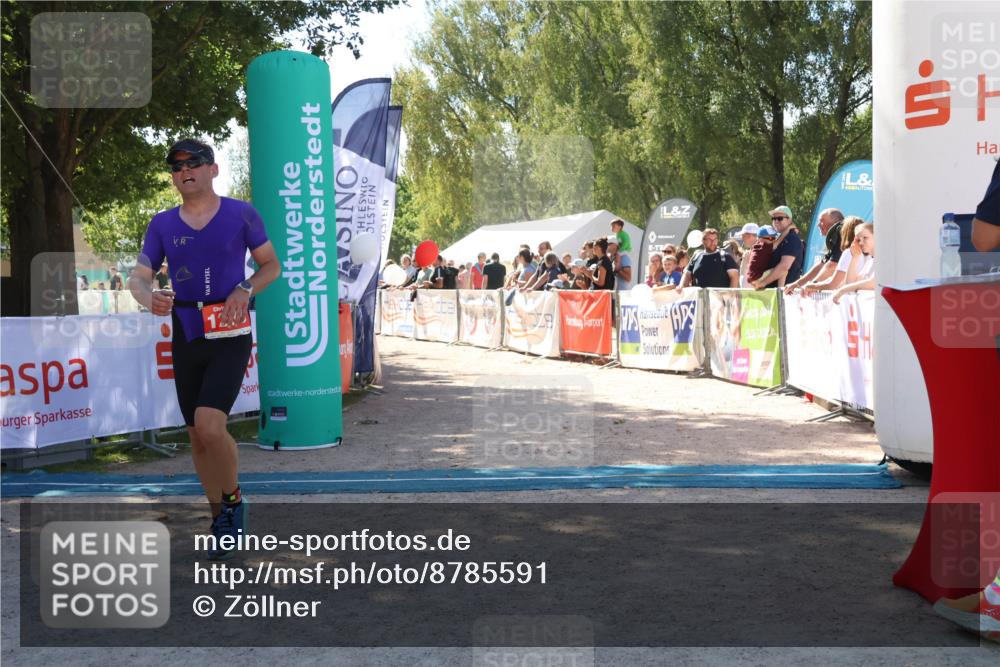 07.09.2025 - 19. Norderstedt Triathlon Zöllner http://msf.ph/oto/8785591 07.09.2025 13:17:19 Ziel 1283 meine-sportfotos.de