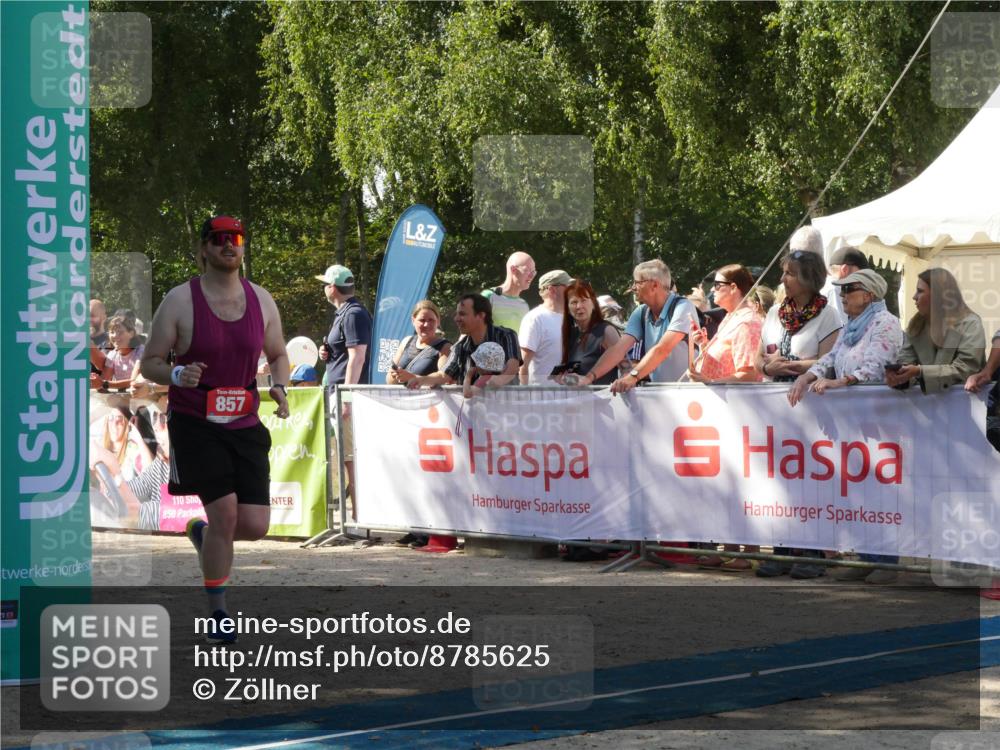 07.09.2025 - 19. Norderstedt Triathlon Zöllner http://msf.ph/oto/8785625 07.09.2025 12:48:15 Ziel 857 meine-sportfotos.de