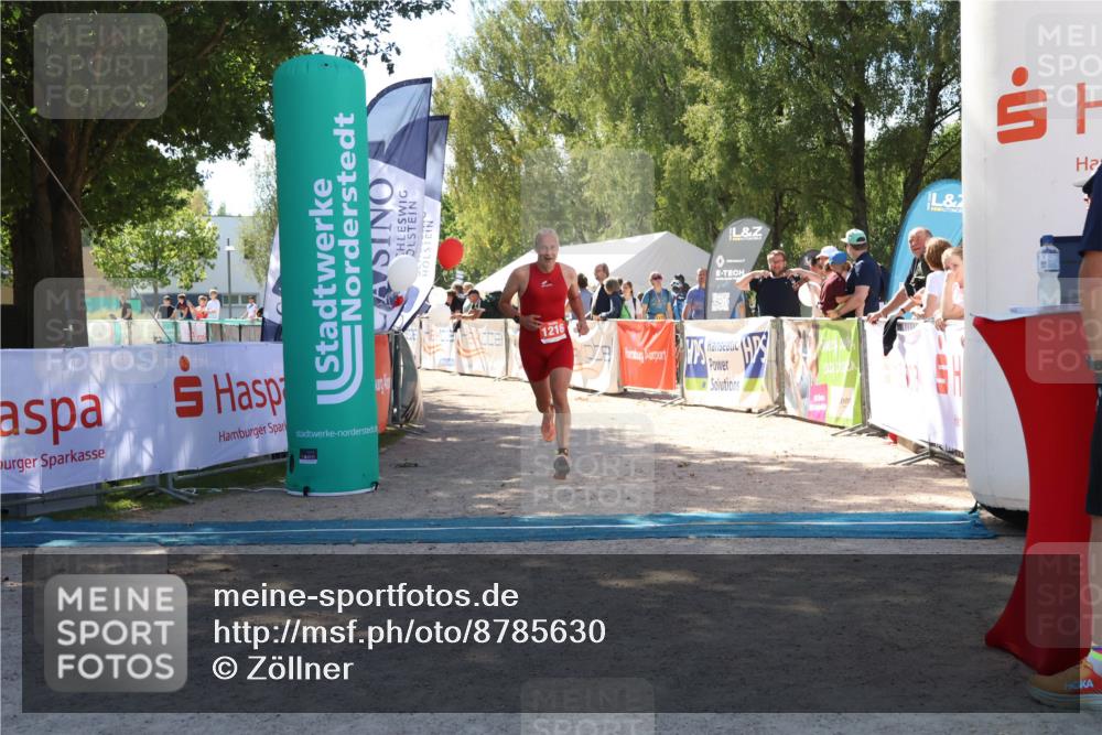 07.09.2025 - 19. Norderstedt Triathlon Zöllner http://msf.ph/oto/8785630 07.09.2025 13:18:20 Ziel 1216 meine-sportfotos.de