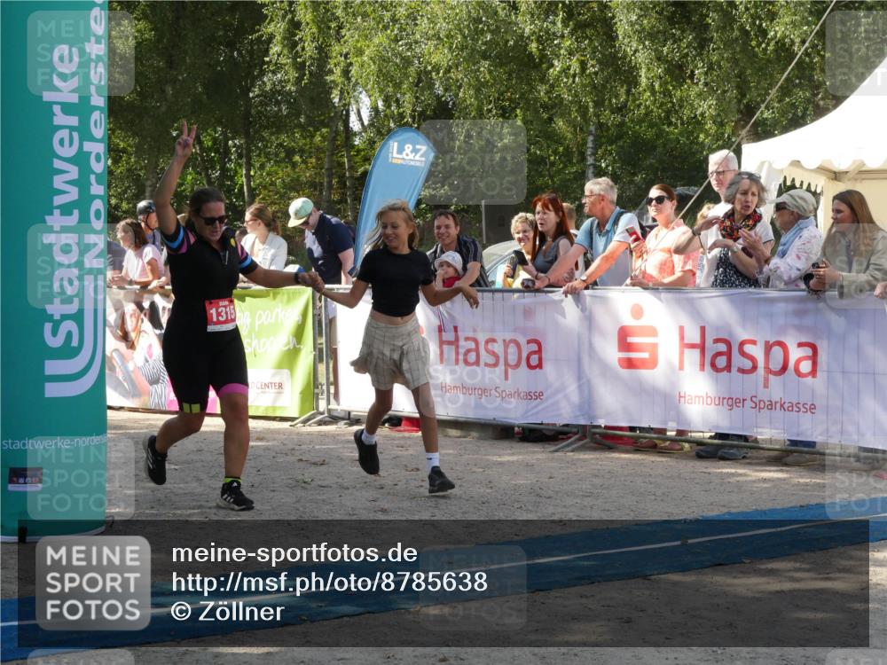 07.09.2025 - 19. Norderstedt Triathlon Zöllner http://msf.ph/oto/8785638 07.09.2025 12:48:36 Ziel 1315 meine-sportfotos.de