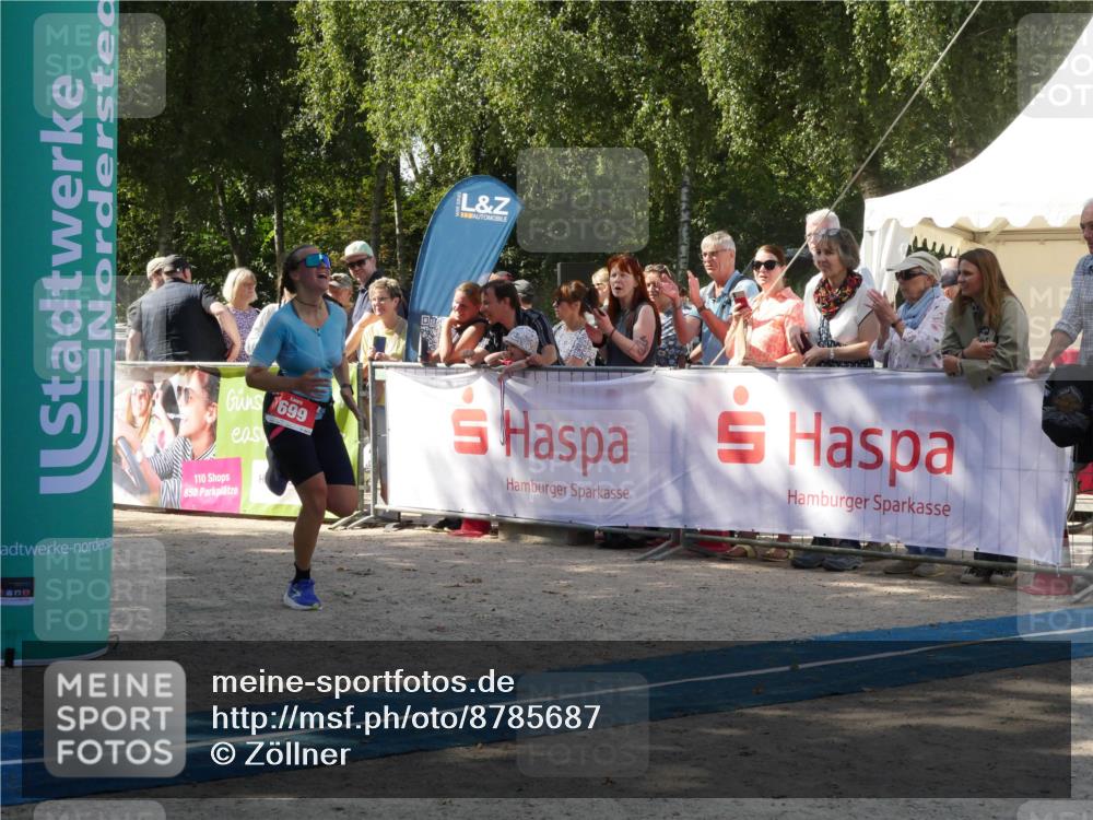 07.09.2025 - 19. Norderstedt Triathlon Zöllner http://msf.ph/oto/8785687 07.09.2025 12:49:34 Ziel 699 meine-sportfotos.de