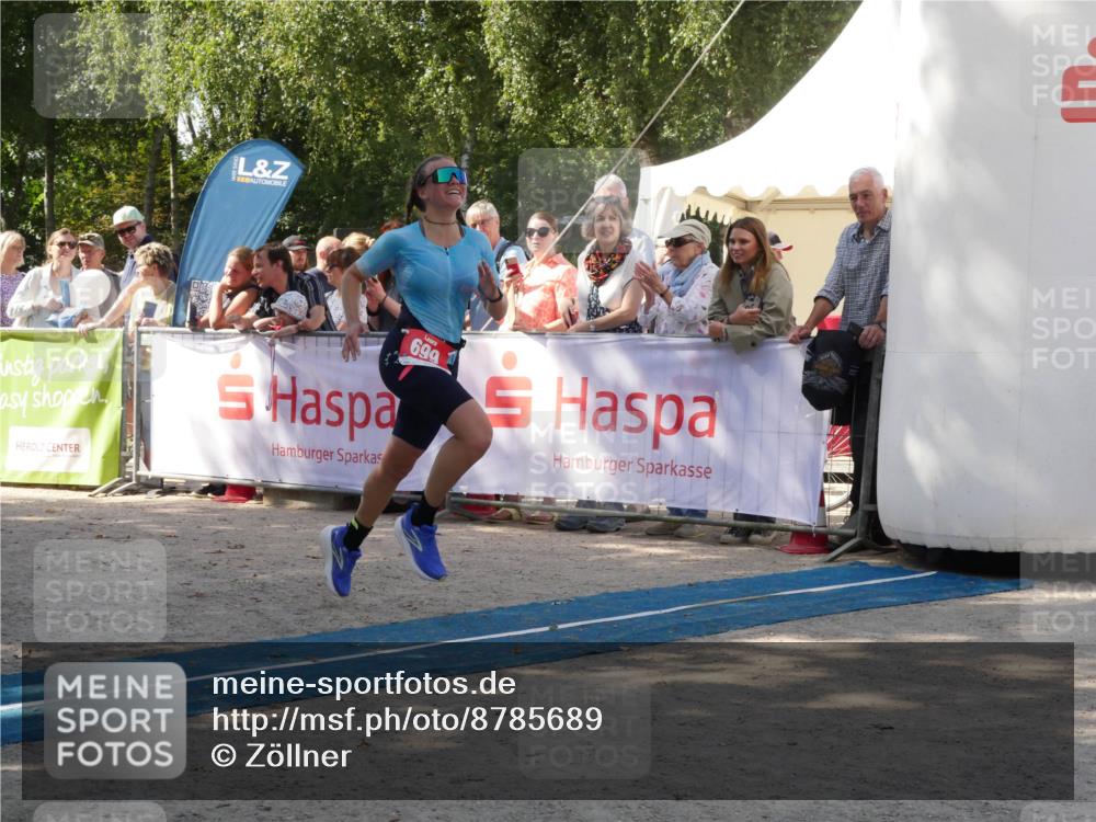 07.09.2025 - 19. Norderstedt Triathlon Zöllner http://msf.ph/oto/8785689 07.09.2025 12:49:35 Ziel 699 meine-sportfotos.de