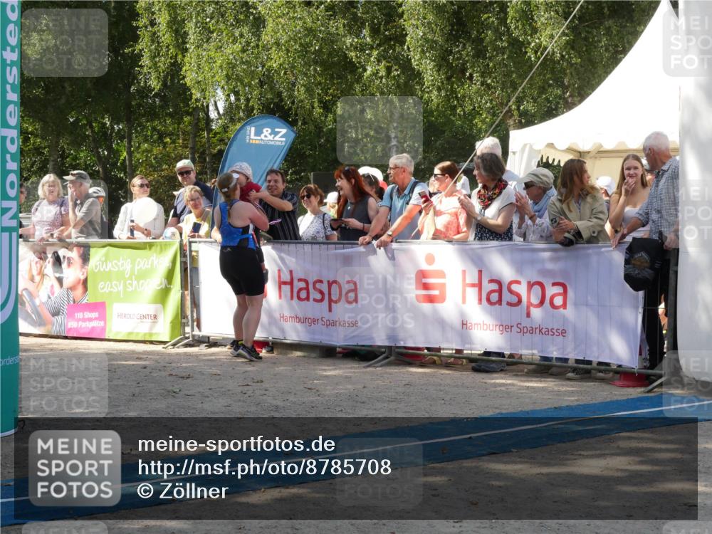 07.09.2025 - 19. Norderstedt Triathlon Zöllner http://msf.ph/oto/8785708 07.09.2025 12:50:12 Ziel  meine-sportfotos.de