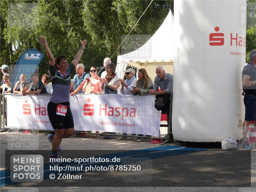07.09.2025 - 19. Norderstedt Triathlon Zöllner http://msf.ph/oto/8785750 07.09.2025 12:50:45 Ziel 1286, 1381 meine-sportfotos.de