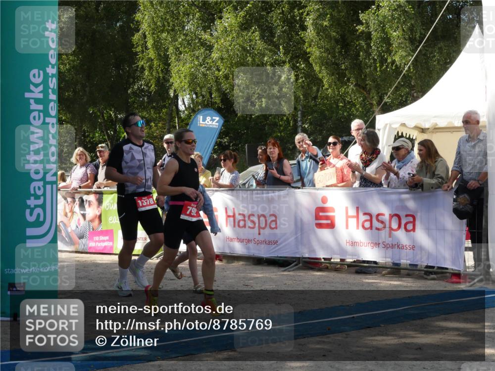 07.09.2025 - 19. Norderstedt Triathlon Zöllner http://msf.ph/oto/8785769 07.09.2025 12:51:13 Ziel 792, 1220, 1378 meine-sportfotos.de