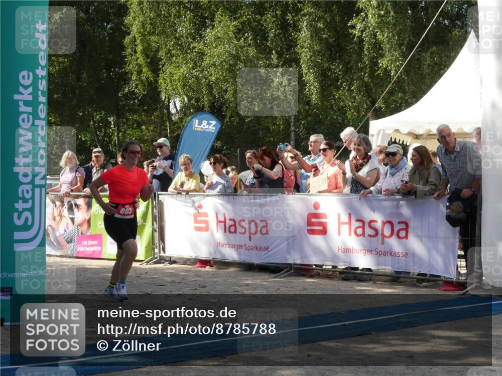 07.09.2025 - 19. Norderstedt Triathlon Zöllner http://msf.ph/oto/8785788 07.09.2025 12:51:22 Ziel 803 meine-sportfotos.de