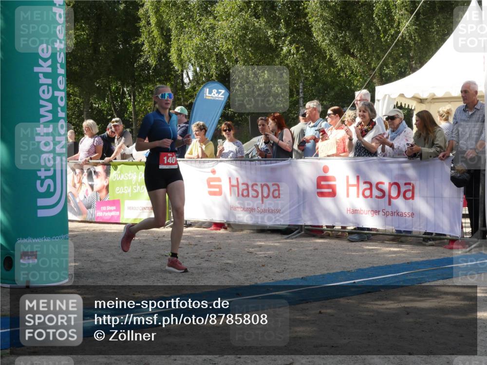 07.09.2025 - 19. Norderstedt Triathlon Zöllner http://msf.ph/oto/8785808 07.09.2025 12:51:33 Ziel 140, 1224 meine-sportfotos.de