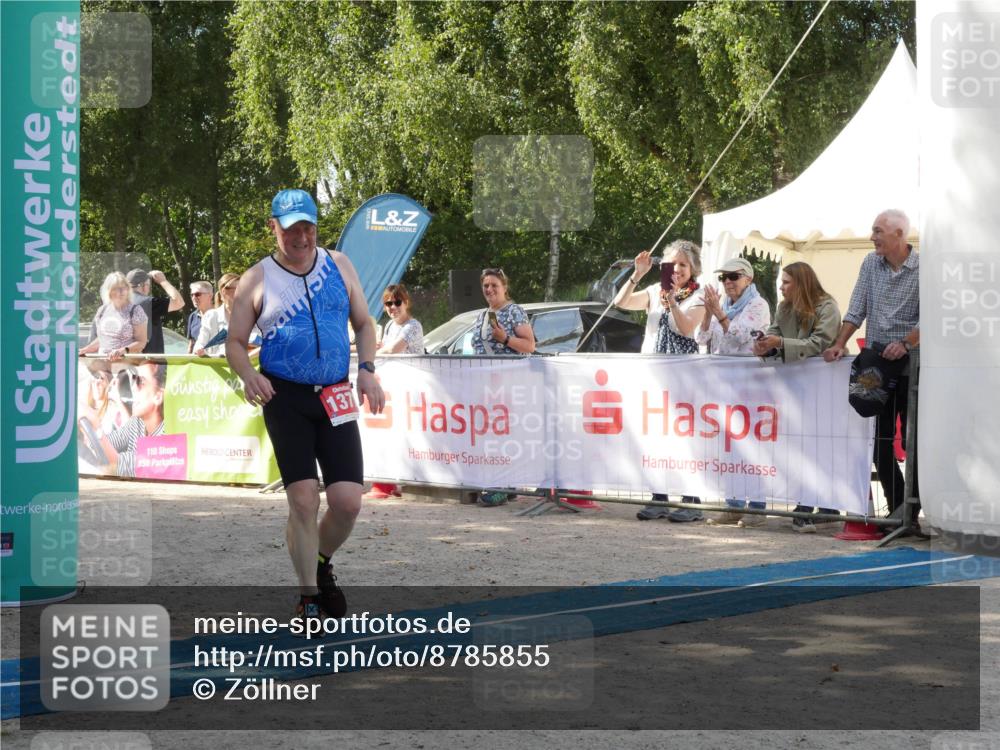 07.09.2025 - 19. Norderstedt Triathlon Zöllner http://msf.ph/oto/8785855 07.09.2025 12:52:58 Ziel 1371 meine-sportfotos.de