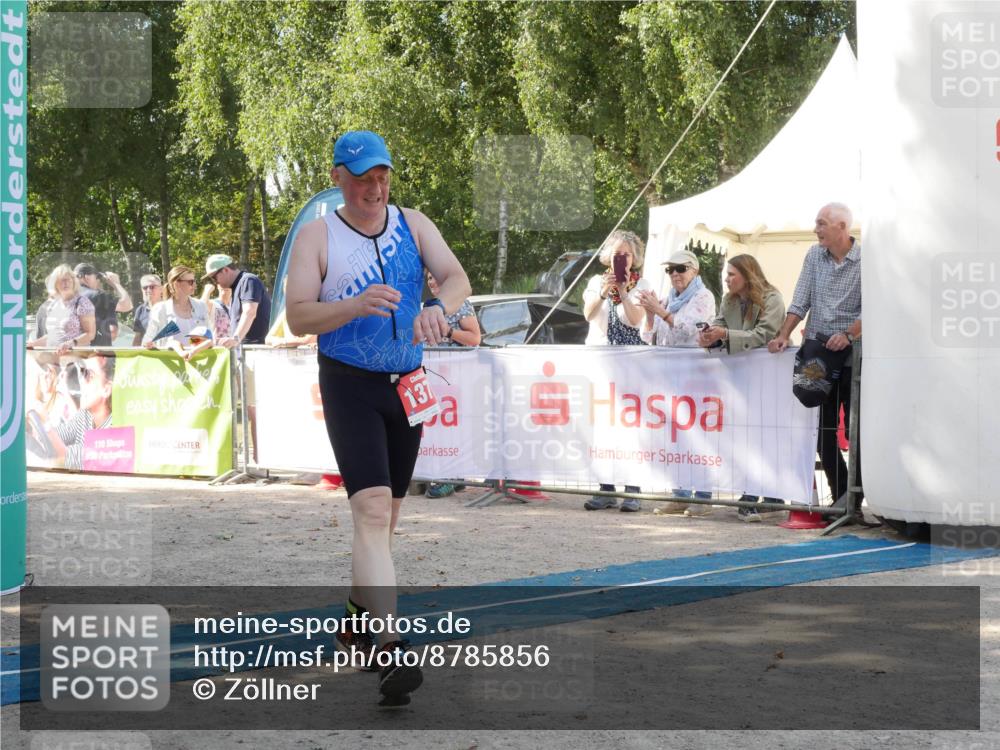 07.09.2025 - 19. Norderstedt Triathlon Zöllner http://msf.ph/oto/8785856 07.09.2025 12:52:58 Ziel 1371 meine-sportfotos.de