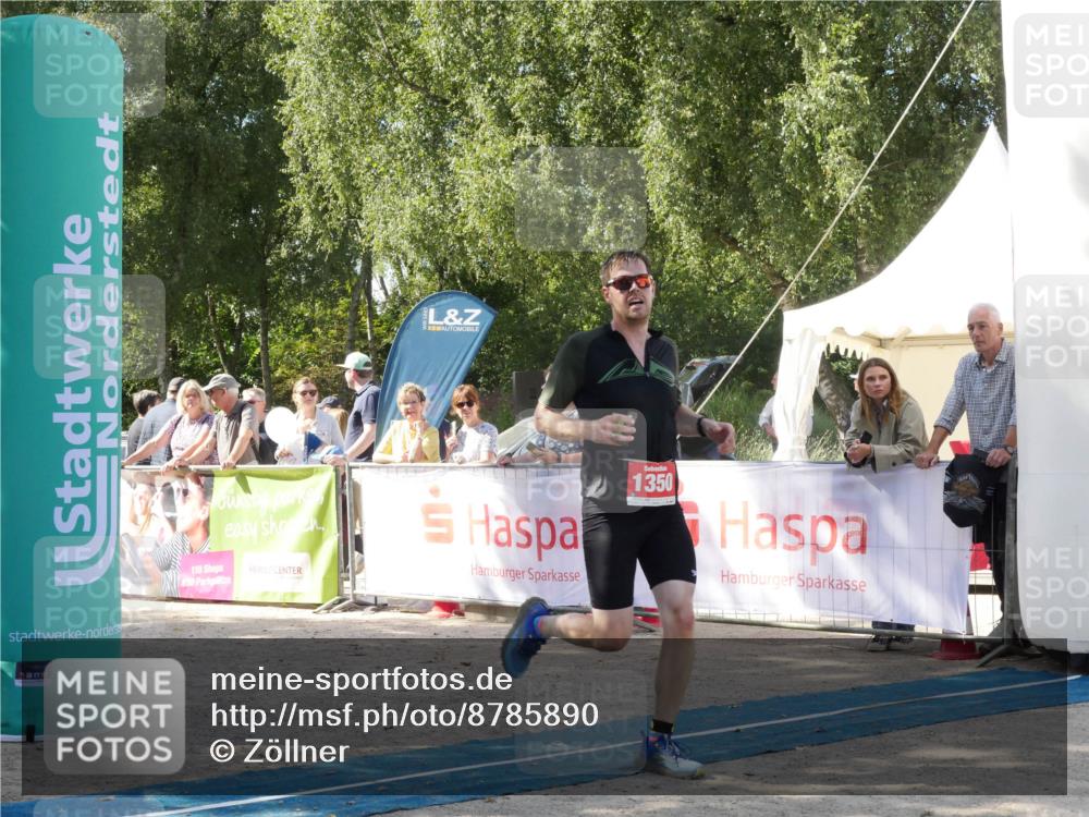 07.09.2025 - 19. Norderstedt Triathlon Zöllner http://msf.ph/oto/8785890 07.09.2025 12:53:51 Ziel 1350 meine-sportfotos.de