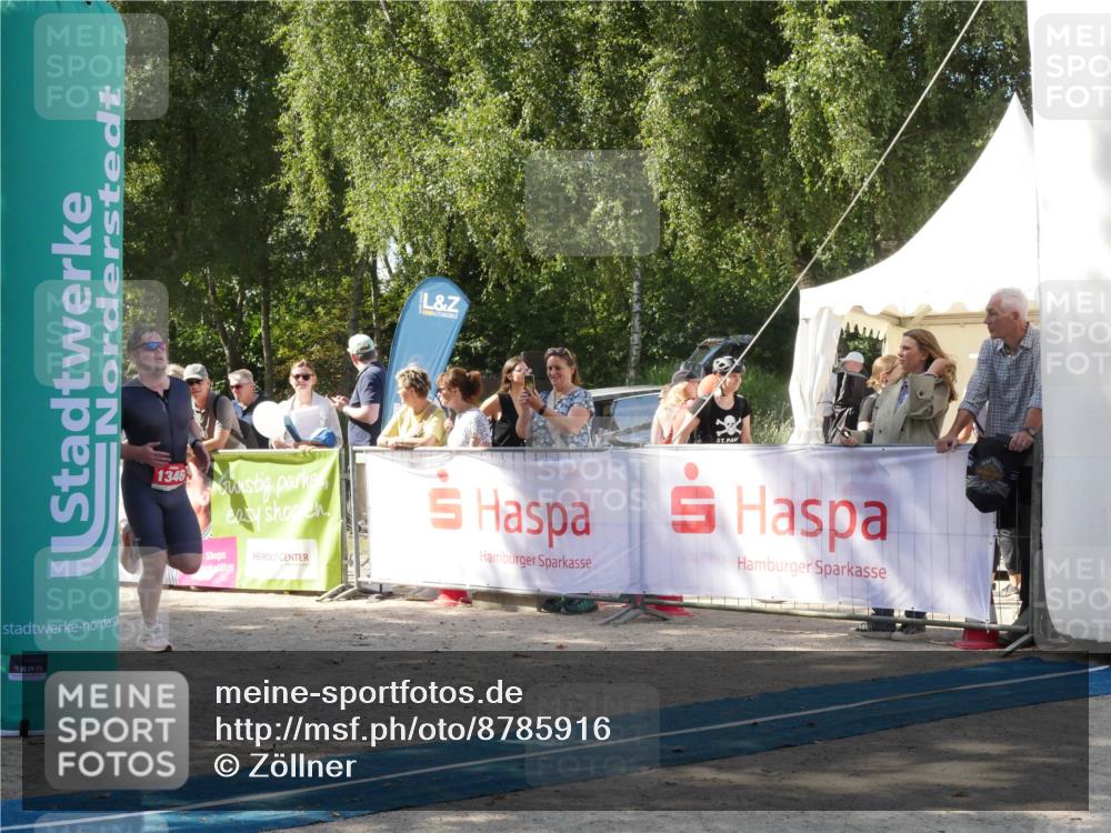 07.09.2025 - 19. Norderstedt Triathlon Zöllner http://msf.ph/oto/8785916 07.09.2025 12:55:01 Ziel 1346 meine-sportfotos.de