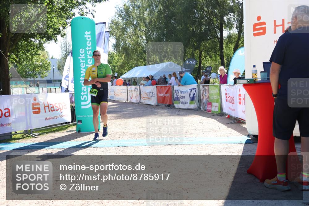 07.09.2025 - 19. Norderstedt Triathlon Zöllner http://msf.ph/oto/8785917 07.09.2025 15:34:47 Ziel 1028 meine-sportfotos.de