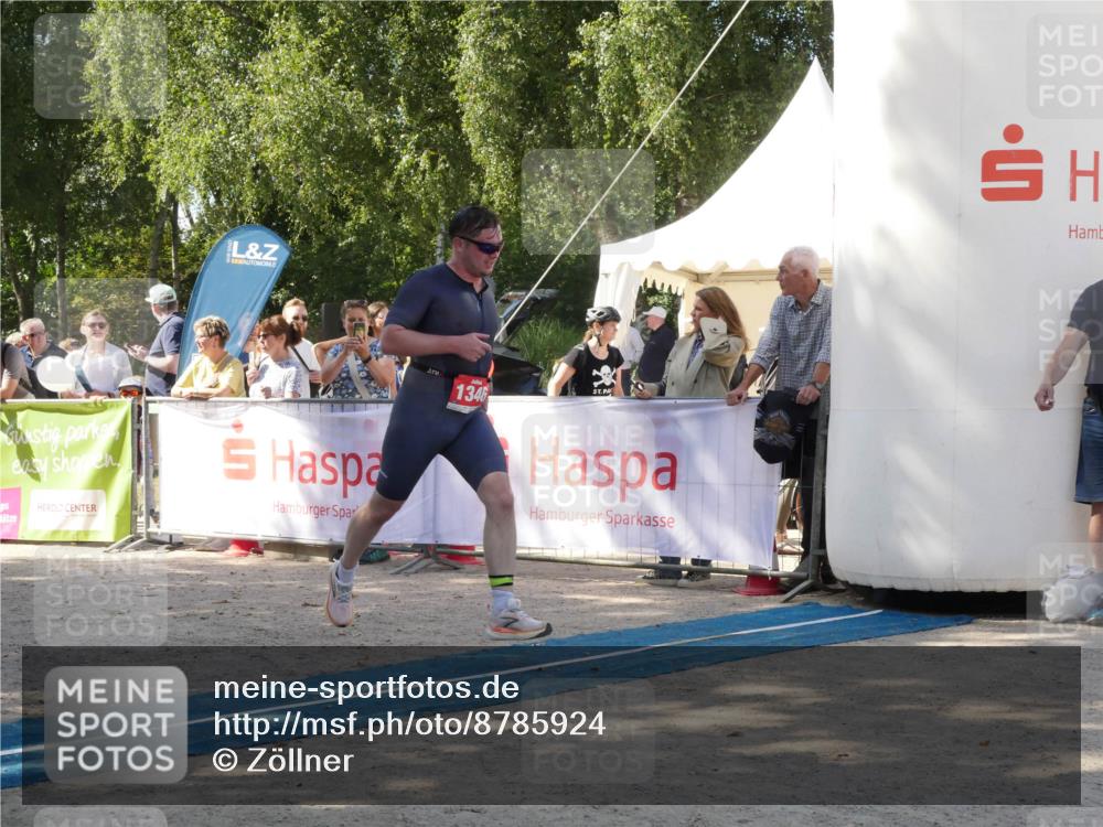 07.09.2025 - 19. Norderstedt Triathlon Zöllner http://msf.ph/oto/8785924 07.09.2025 12:55:02 Ziel 1346 meine-sportfotos.de