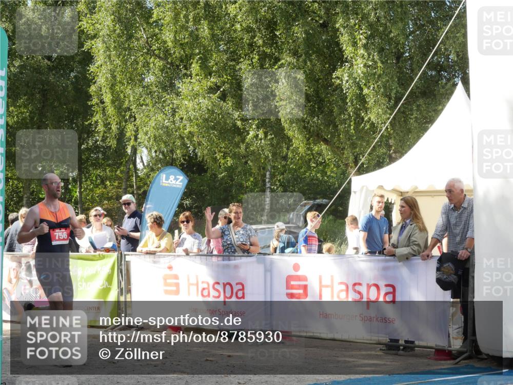 07.09.2025 - 19. Norderstedt Triathlon Zöllner http://msf.ph/oto/8785930 07.09.2025 12:55:07 Ziel 756, 1346 meine-sportfotos.de