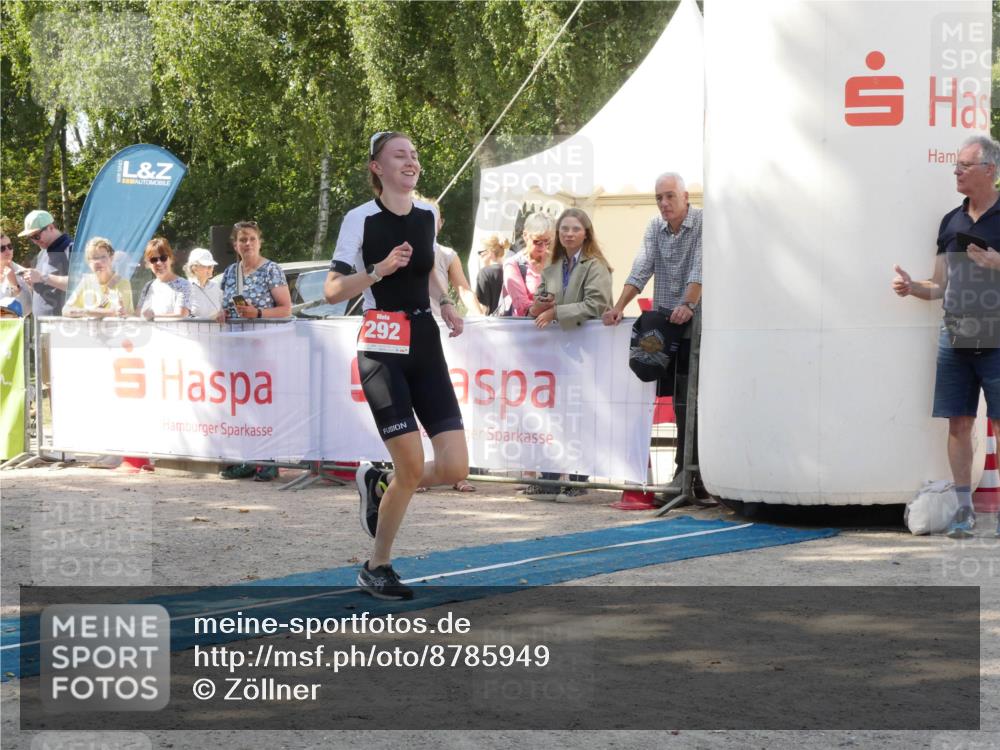 07.09.2025 - 19. Norderstedt Triathlon Zöllner http://msf.ph/oto/8785949 07.09.2025 12:55:38 Ziel 292 meine-sportfotos.de