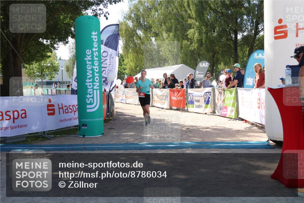 07.09.2025 - 19. Norderstedt Triathlon Zöllner http://msf.ph/oto/8786034 07.09.2025 13:22:10 Ziel 194 meine-sportfotos.de