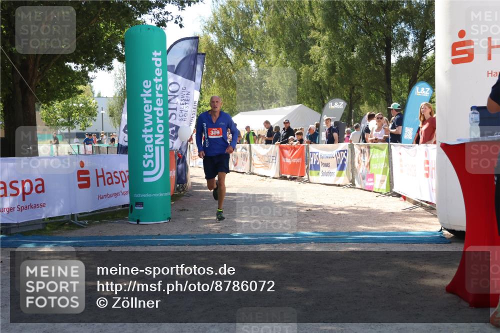 07.09.2025 - 19. Norderstedt Triathlon Zöllner http://msf.ph/oto/8786072 07.09.2025 13:22:34 Ziel 309 meine-sportfotos.de