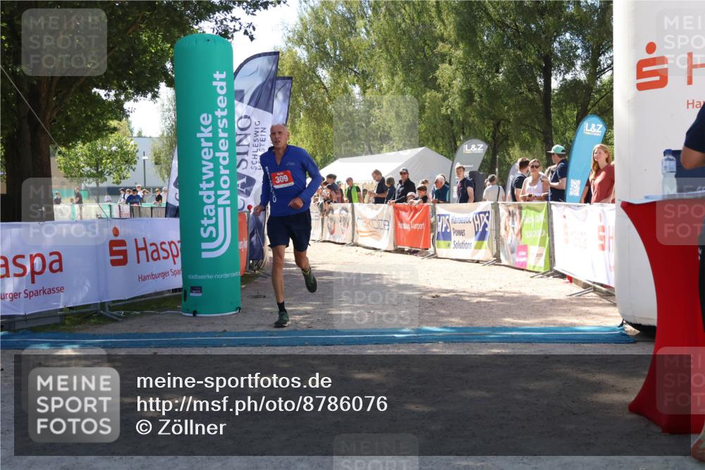 07.09.2025 - 19. Norderstedt Triathlon Zöllner http://msf.ph/oto/8786076 07.09.2025 13:22:34 Ziel 309 meine-sportfotos.de