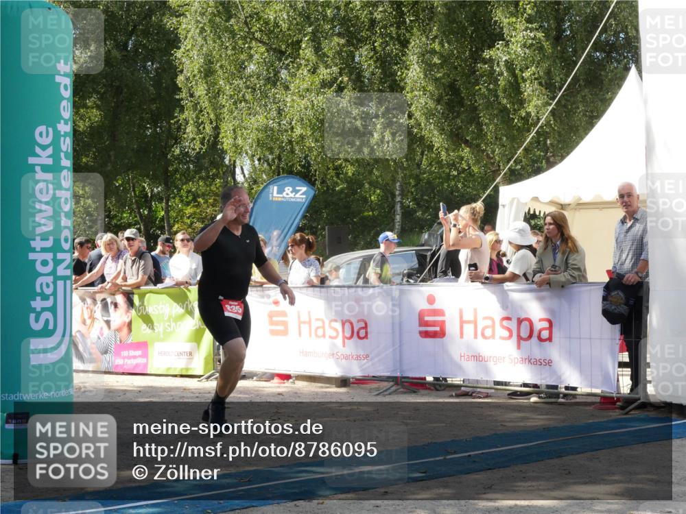 07.09.2025 - 19. Norderstedt Triathlon Zöllner http://msf.ph/oto/8786095 07.09.2025 12:58:31 Ziel 835 meine-sportfotos.de