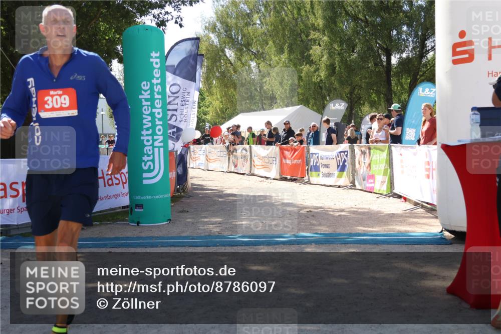 07.09.2025 - 19. Norderstedt Triathlon Zöllner http://msf.ph/oto/8786097 07.09.2025 13:22:36 Ziel 309 meine-sportfotos.de