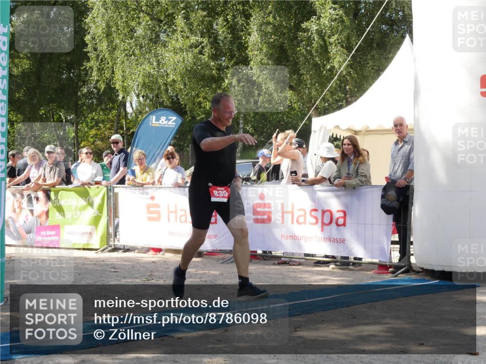 07.09.2025 - 19. Norderstedt Triathlon Zöllner http://msf.ph/oto/8786098 07.09.2025 12:58:32 Ziel 835 meine-sportfotos.de