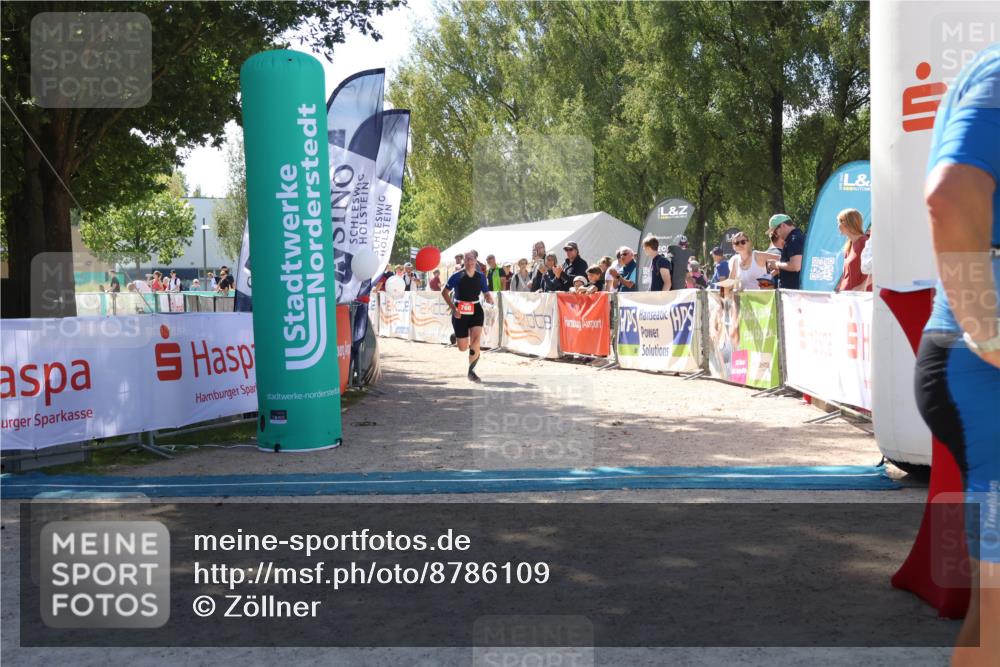 07.09.2025 - 19. Norderstedt Triathlon Zöllner http://msf.ph/oto/8786109 07.09.2025 13:23:16 Ziel 766 meine-sportfotos.de