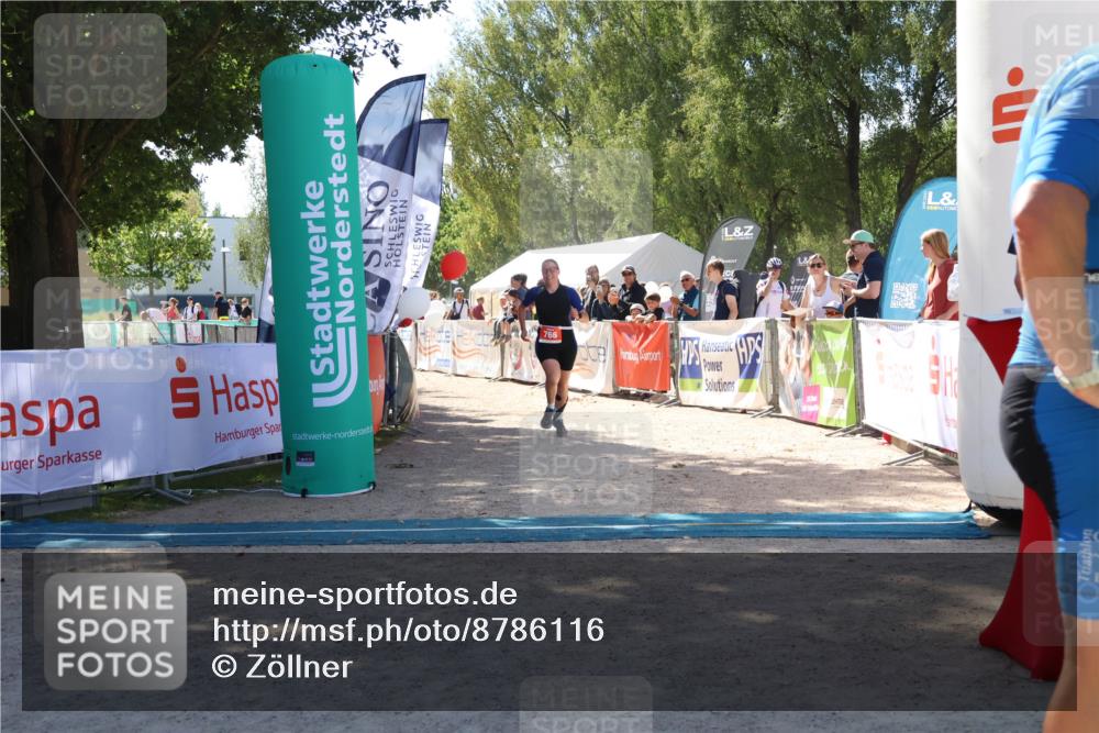 07.09.2025 - 19. Norderstedt Triathlon Zöllner http://msf.ph/oto/8786116 07.09.2025 13:23:17 Ziel 766 meine-sportfotos.de