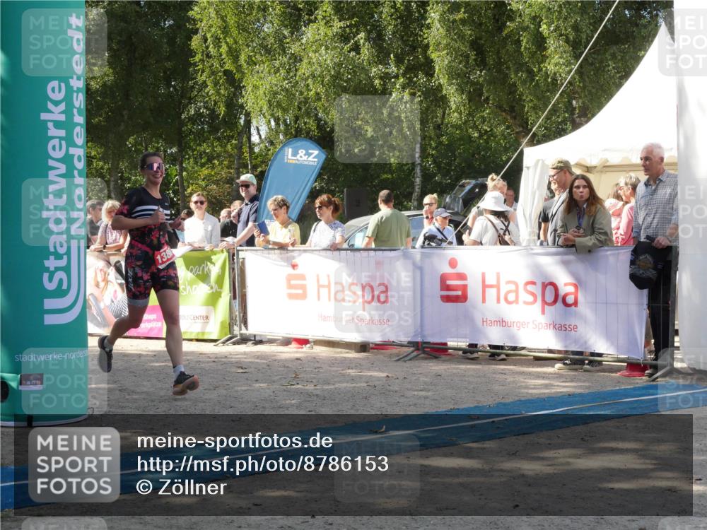 07.09.2025 - 19. Norderstedt Triathlon Zöllner http://msf.ph/oto/8786153 07.09.2025 12:59:16 Ziel 1386 meine-sportfotos.de