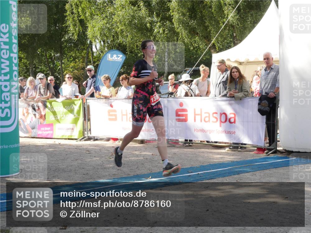 07.09.2025 - 19. Norderstedt Triathlon Zöllner http://msf.ph/oto/8786160 07.09.2025 12:59:17 Ziel 1386 meine-sportfotos.de