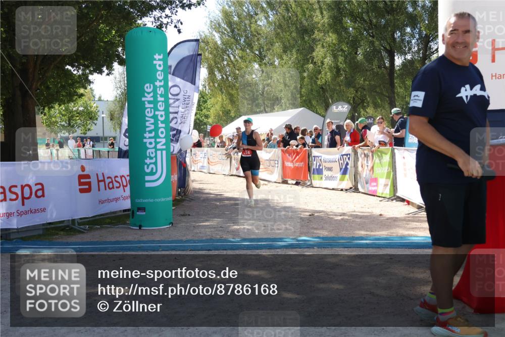 07.09.2025 - 19. Norderstedt Triathlon Zöllner http://msf.ph/oto/8786168 07.09.2025 13:23:54 Ziel 274 meine-sportfotos.de