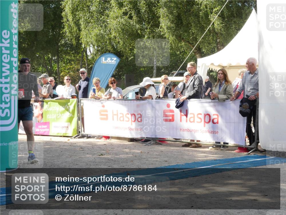 07.09.2025 - 19. Norderstedt Triathlon Zöllner http://msf.ph/oto/8786184 07.09.2025 13:00:05 Ziel 214, 776, 1255 meine-sportfotos.de