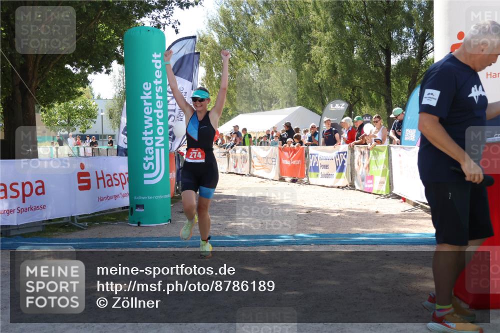 07.09.2025 - 19. Norderstedt Triathlon Zöllner http://msf.ph/oto/8786189 07.09.2025 13:23:56 Ziel 274 meine-sportfotos.de