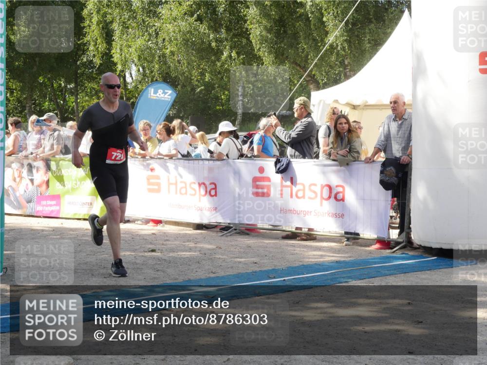 07.09.2025 - 19. Norderstedt Triathlon Zöllner http://msf.ph/oto/8786303 07.09.2025 13:01:03 Ziel 728 meine-sportfotos.de