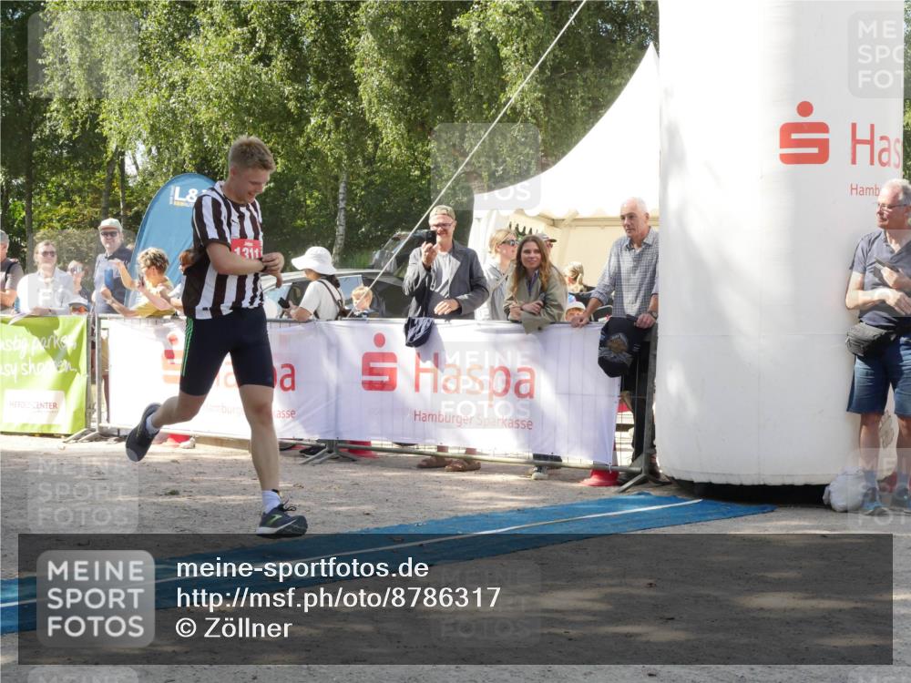 07.09.2025 - 19. Norderstedt Triathlon Zöllner http://msf.ph/oto/8786317 07.09.2025 13:01:15 Ziel 1311 meine-sportfotos.de