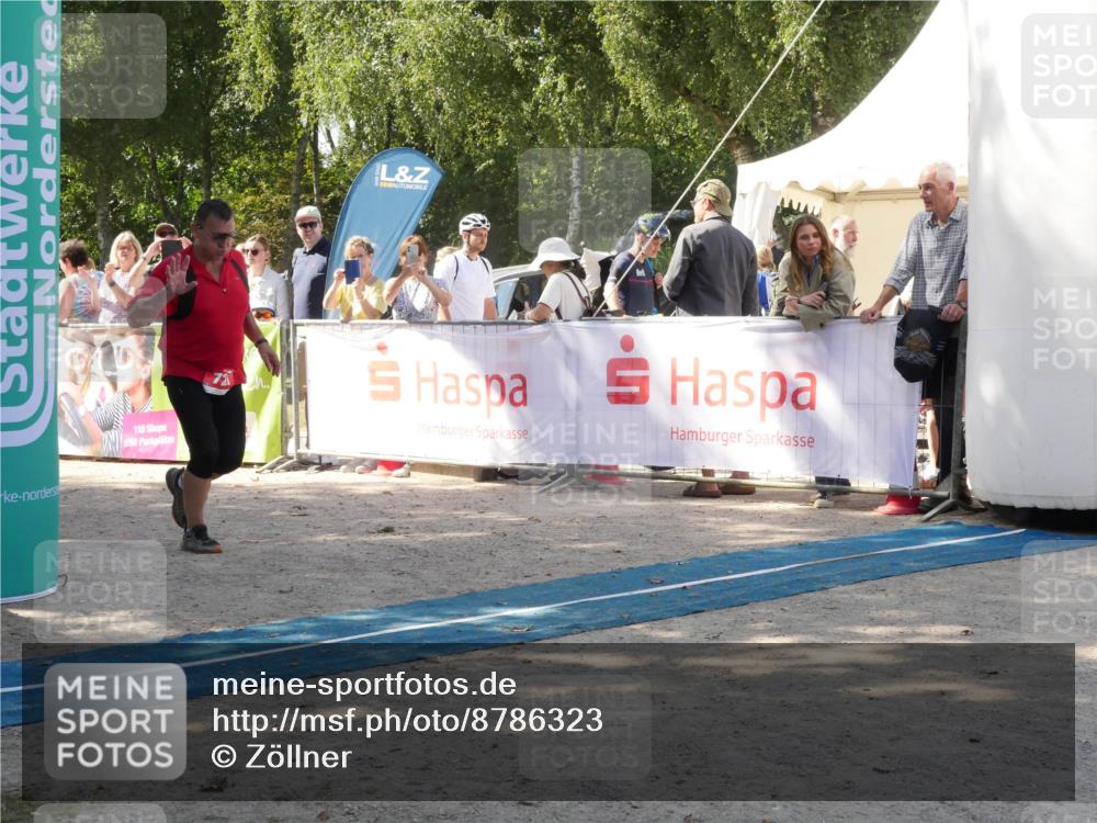 07.09.2025 - 19. Norderstedt Triathlon Zöllner http://msf.ph/oto/8786323 07.09.2025 13:01:30 Ziel 727 meine-sportfotos.de