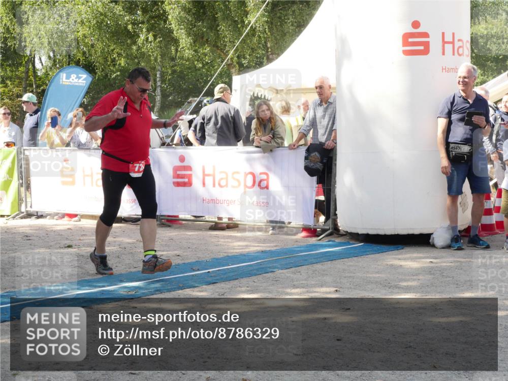 07.09.2025 - 19. Norderstedt Triathlon Zöllner http://msf.ph/oto/8786329 07.09.2025 13:01:31 Ziel 727 meine-sportfotos.de