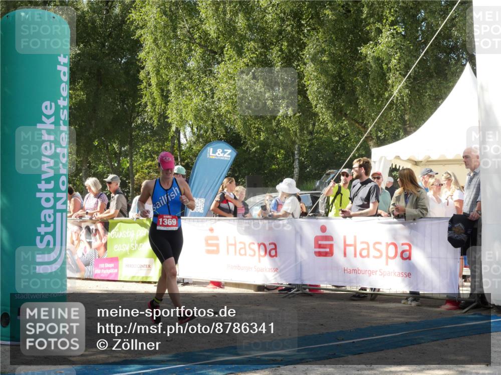 07.09.2025 - 19. Norderstedt Triathlon Zöllner http://msf.ph/oto/8786341 07.09.2025 13:02:26 Ziel 1369 meine-sportfotos.de