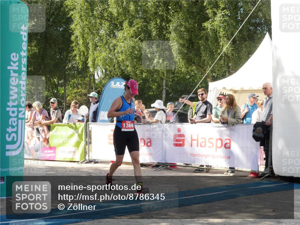 07.09.2025 - 19. Norderstedt Triathlon Zöllner http://msf.ph/oto/8786345 07.09.2025 13:02:26 Ziel 1369 meine-sportfotos.de