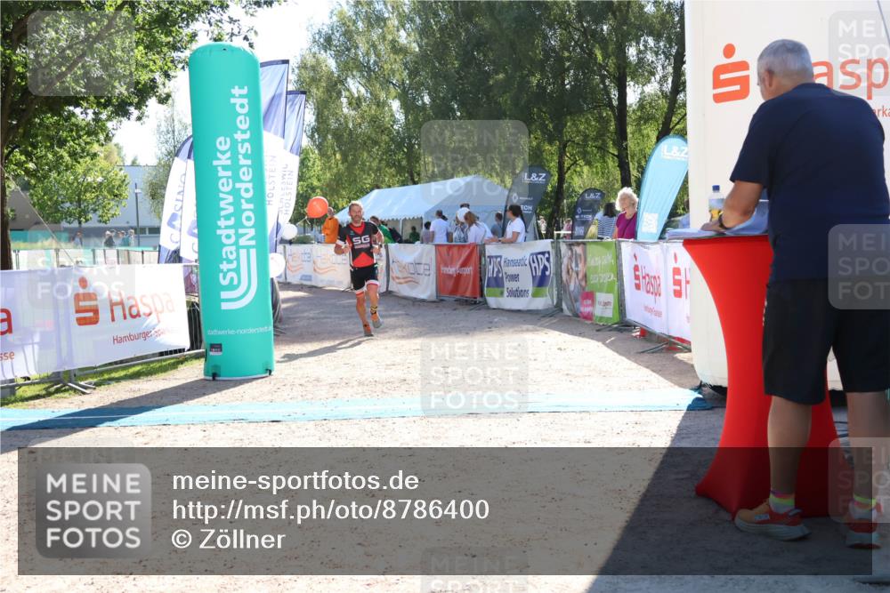 07.09.2025 - 19. Norderstedt Triathlon Zöllner http://msf.ph/oto/8786400 07.09.2025 15:40:22 Ziel 982 meine-sportfotos.de