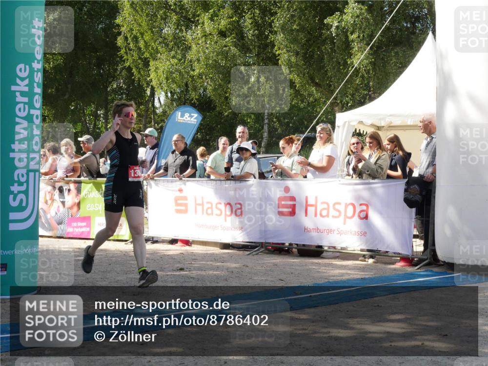 07.09.2025 - 19. Norderstedt Triathlon Zöllner http://msf.ph/oto/8786402 07.09.2025 13:03:22 Ziel 1364 meine-sportfotos.de