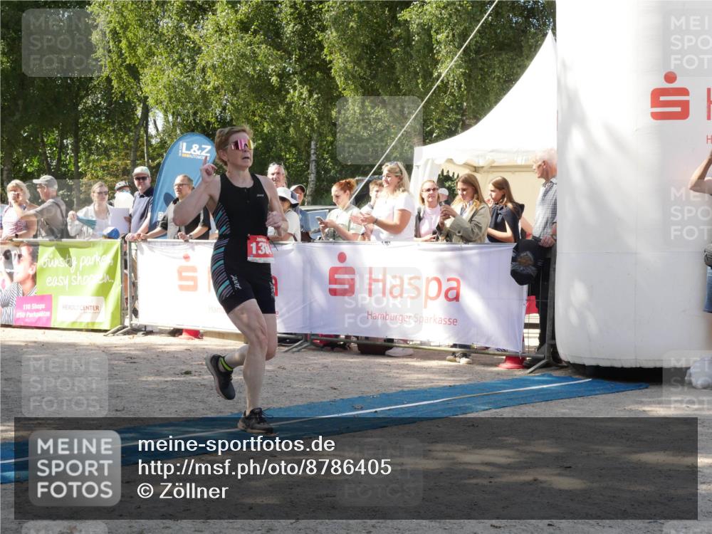 07.09.2025 - 19. Norderstedt Triathlon Zöllner http://msf.ph/oto/8786405 07.09.2025 13:03:23 Ziel 1364 meine-sportfotos.de