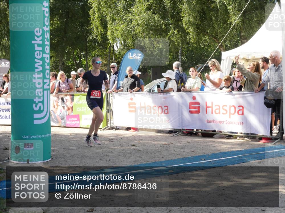 07.09.2025 - 19. Norderstedt Triathlon Zöllner http://msf.ph/oto/8786436 07.09.2025 13:03:48 Ziel 233, 721, 1251 meine-sportfotos.de